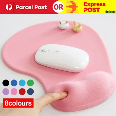 $7.06 • Buy Non Slip Ergonomic Comfort Mouse Pad Mice Mat Wrist Support For Laptop PC