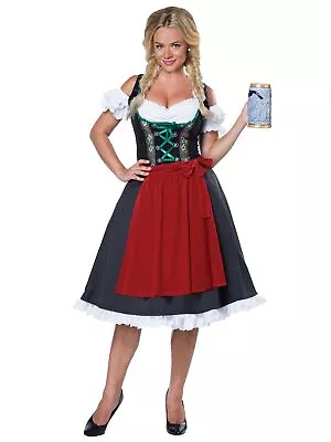 Oktoberfest Fraulein German Dirndl Bavarian Beer Maid Germany Womens Costume • $50.95