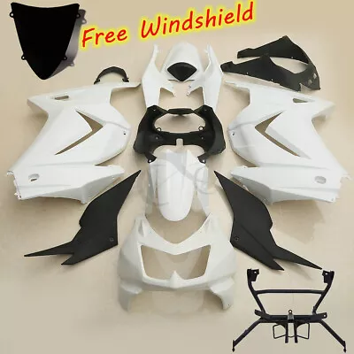 Fairing Bodywork Kit &Upper Stay Bracket Fit For Kawasaki Ninja 250R 2008-2012 • $264.80