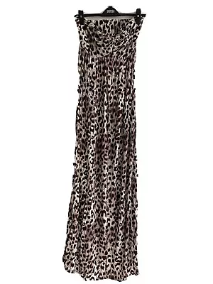 Next Animal Print Maxi Dress Size 12 BNWT • £12