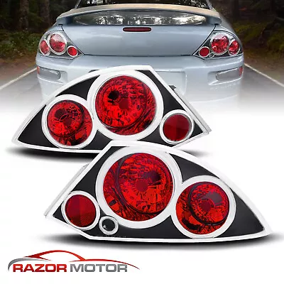 2000-2005 For Mitsubishi Eclipse Base/GT/Spyder Altezza Style Black Tail Lamps • $50.91
