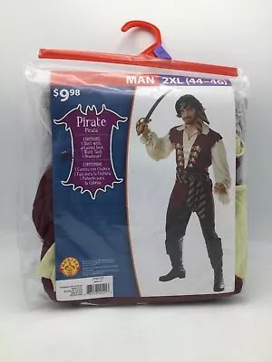 Rubies Halloween Mens 3 Piece Pirate Set Costume • $14.99