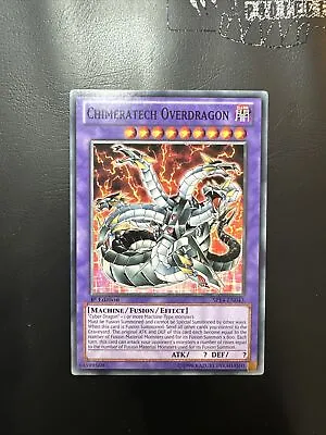 Yugioh Chimeratech Overdragon Common Sp14-en043 1st Edition • £1.25