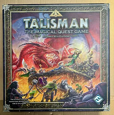Talisman 4th Edition Fantasy Flight Games 2014 - Complete • £150