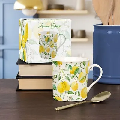 Lesser And Pavey Lemon Grove Tea Coffee Mug Gift Boxed • £8.99