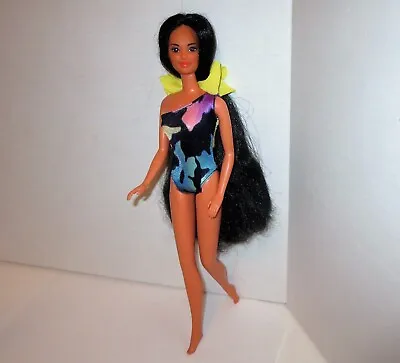 Vintage 1985 Tropical Miko Asian Polynesian Barbie Doll #2056 Mattel • $33.95