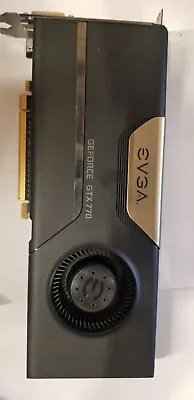 EVGA NVIDIA GeForce GTX770 Graphics Card - DPHDMI 2GB GDDR5 02G-P4-2770-KR • $37.50