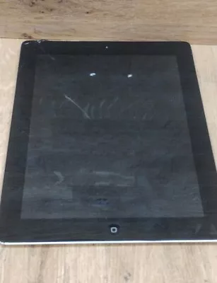 Apple IPad 32GB Wi-Fi + Cellular (Unlocked) Model A1396 Silver Cracked Screen • £22