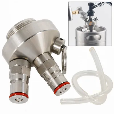 Mini Keg Beer Dispenser Beer Stainless Steel Beer Growler Spear Tap Dispenser • $22.80