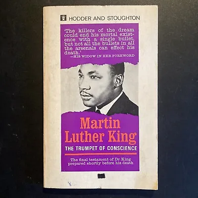 The Trumpet Of Conscience (Massey Lectures 1967) By Martin Luther King • $20