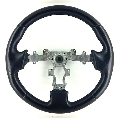 Genuine Nissan GTR R35 Black Semi-perforated Leather Steering Wheel. Ref 17B • $589.69