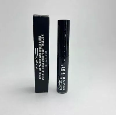 MAC Liquidlast 24 Hr Waterproof Liner WET ROAD EyeLiner New In Box Free Shipping • $26.79