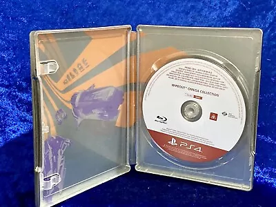 WipEout Omega Collection PS4/PS5 PROMO Disc W/ STEELBOOK Promotional (FULL GAME) • $95