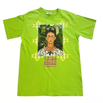 VTG Y2K Frida Kahlo New York Botanical Garden Comfort Colors T-Shirt XL • $59