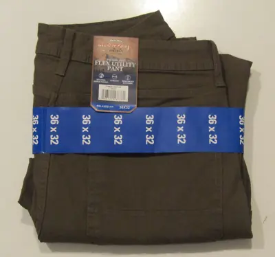 Weatherproof Bark Flex Utility Pants Stretch Trevorland  38 W 30 L NWT Mens • $24.95