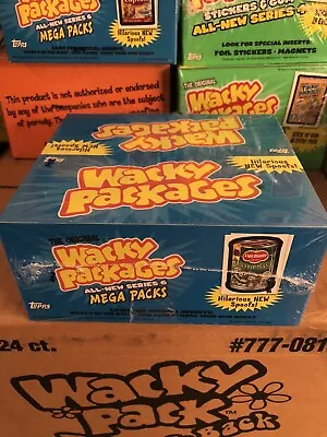 Topps Series 6 Wacky Packages Factory Sealed Box Sealed 24 Packs • $59.99