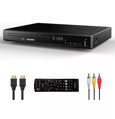 Lonpoo LP-100 Blu Ray Disk DVD Player Full HD HDMI USB W/ Remote New Open Box • $75