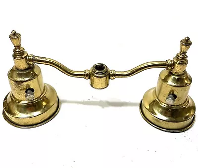 $17 • Buy Vintage Antique Cluster Lamp Dual With Sockets