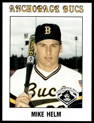 1991 Anchorage Bucs Mike Helm Anchorage Bucs #20 • $2.72