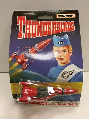 1992 Thunderbirds Matchbox Alan Tracy Rocket   • $20.99