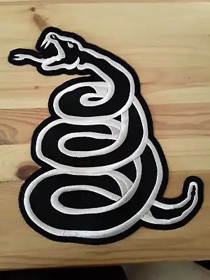 Metallica Snake Back Patch Large High-quality • $20.02