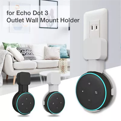 $7.92 • Buy Wall Mount Stand Holder For Amazon Alexa Echo Dot 3rd Generation Smart Speaker