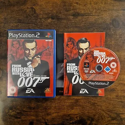 James Bond 007 From Russia With Love PS2 Game With Manual *FREE P&P*  • £6.95