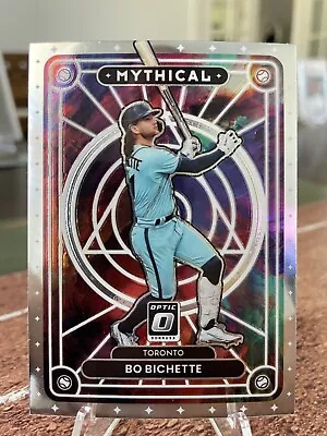 2022 Donruss Optic Bo Bichette Mythical Insert Silver Holo Prizm #MTH-13 SP • $2.74