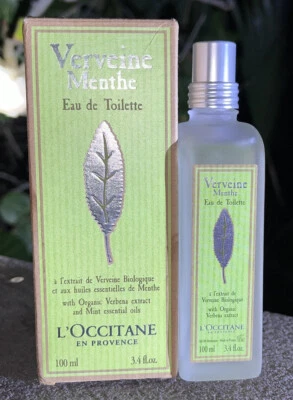 £144.45 • Buy L`Occitane BNIB Eau De Toilette Verbena Mint Limited Edition 3.4oz/100ml HTF