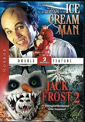 Ice Cream Man / Jack Frost 2 (DVD) Clint Howard Christopher Aliport 2011 [W] • $14