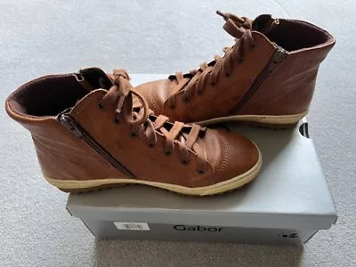Gabor Ladies Ankle Boots Size 5 Tan Colour. Excellent Condition • £28