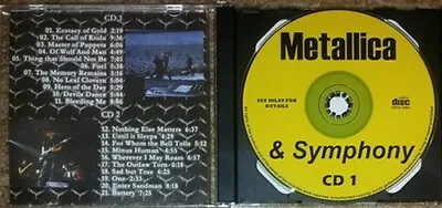 METALLICA - S&M - Rare 2CD • $10.50