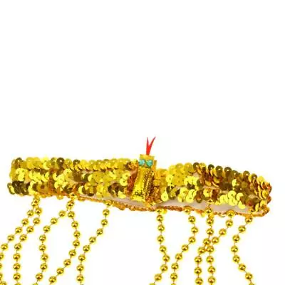 Gold Cleopatra Headdress Egyptian Hair Accessories Snake Jewelry For Women • £7.18