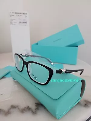 Tiffany & Co Eyeglasses Frames TF2074-8055-52-16-135 New With Full Set • $220