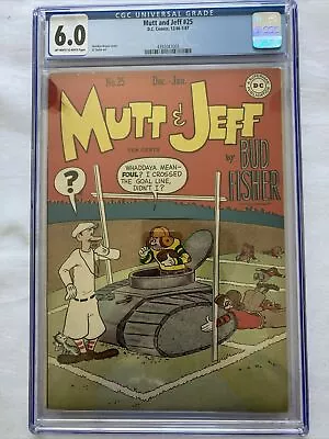 Mutt And Jeff -#25 - CGC 6.0 - Golden Age • $52