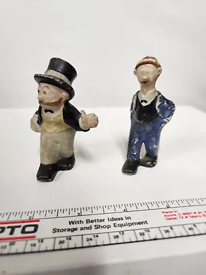 Mutt And Jeff Comic Figures Look Original Rare Pair See Photos Very Hard To Find • $32.50