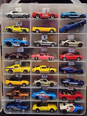 Hot Wheels & Matchbox (case #188) FORD MUSTANGS 65 67 70 93 95 Shelby • $1.49