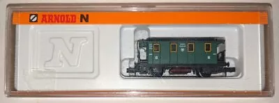 Arnold 3030 N Scale German Railroad 3rd Class Passenger Car NIB • $12.12