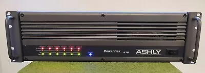 Ashly Powerflex 670 Power Amplifier- 6 Channel 400 Watt 70V Amplifier • $284.99