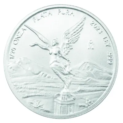 2023 Mexico 1/20 Oz Fine Silver 999 BU Brilliant Uncirculated Libertad • $12.25