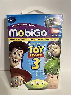 Vtech Touch Mobigo Toy Story 3 Game Learning System Cartridge Disney Pixar • $10.95
