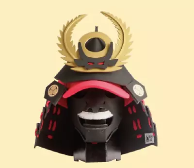 Samurai Armor Cap With Mask TOKUGAWA IEYASU Kabuto Helmet Japan Cosplay F/S NEW • $200