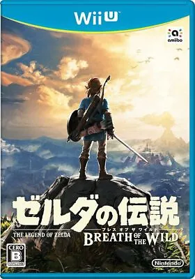 Legend Of Zelda Breath Of The Wild Wii U ( Region : Japan) Game Soft • $90.78