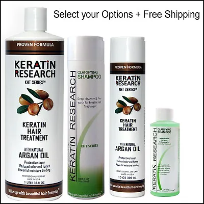 Complete Complex Brazilian Keratin Treatment Kit Options USA Keratin Research • $141