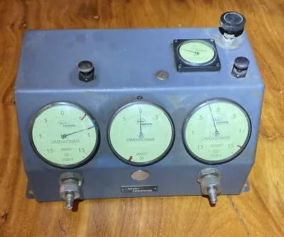 Mahr Federal Dimensionair DA-SP-27 Air Console Dial Type .00005” • $600