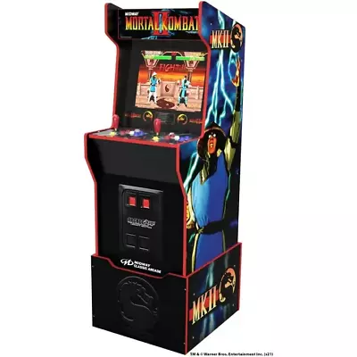 Arcade 1Up Mortal Kombat Midway Legacy 12-in-1 Without Riser - With Lit Marquee • $699.99