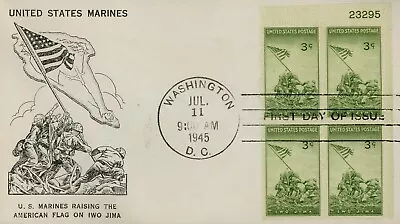 US 929 M-7 Plate FDC Armed Forces Marine Corps Fidelity • $15