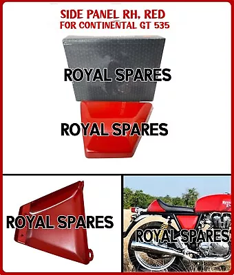  SIDE PANEL RH RED  Fit For Royal Enfield Continental GT 535 - Express Shipping • $70.19