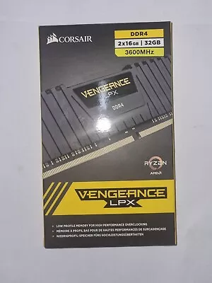 Corsair Vengeance LPX 32GB (2x 16) 3600MHz DDR4 Memory • £65