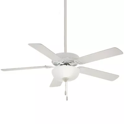 Minka Aire Contractor Uni-Pack LED 52  Ceiling Fan With Pull Chain White • $179.95